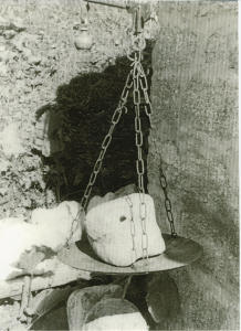 Pesatura della ricotta a Salecchio (1964)